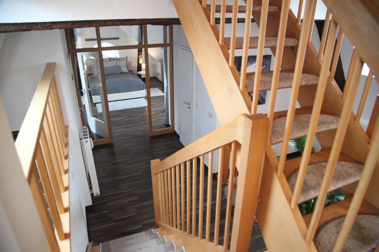 Wunderschoene Dachgeschoss - Maisonette ロストック エクステリア 写真