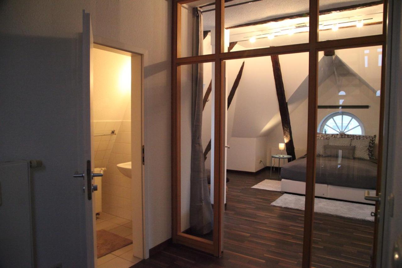 Wunderschoene Dachgeschoss - Maisonette ロストック エクステリア 写真