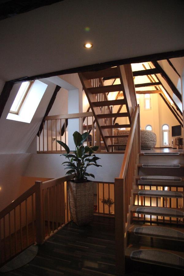 Wunderschoene Dachgeschoss - Maisonette ロストック エクステリア 写真