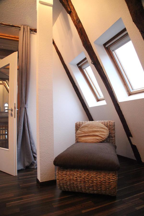 Wunderschoene Dachgeschoss - Maisonette ロストック エクステリア 写真