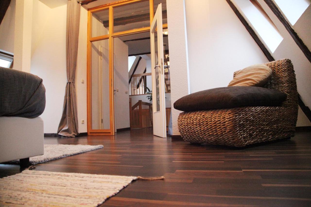 Wunderschoene Dachgeschoss - Maisonette ロストック エクステリア 写真
